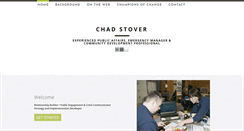 Desktop Screenshot of chadstover.com